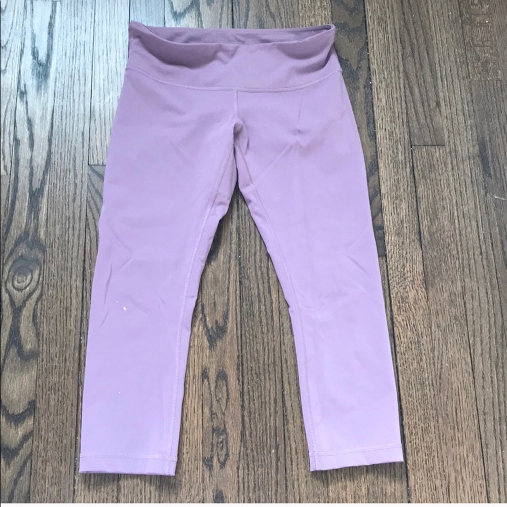 Mauve Lululemon Crops
